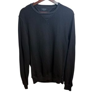 Velvet by Graham & Spencer | Men's Classic Black Crewneck Sweater | Sz M